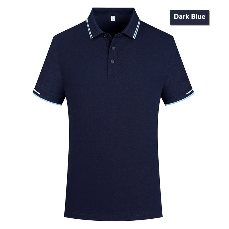 Men's And Women's Work Clothes Lapel Polo