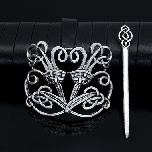 Viking Celtic Hairpin Retro Hair Clips Hair Accessories