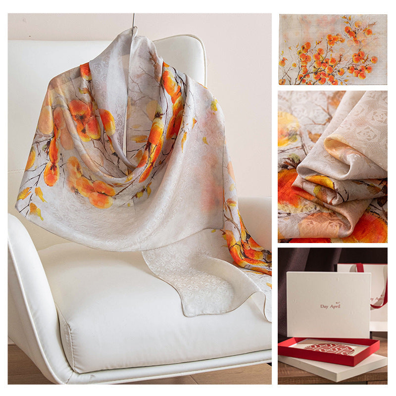 Women's Scarf Fashion Printing Long Wrap