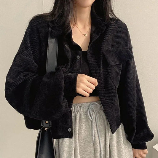 Small Black Slim Long Sleeve V-neck Top