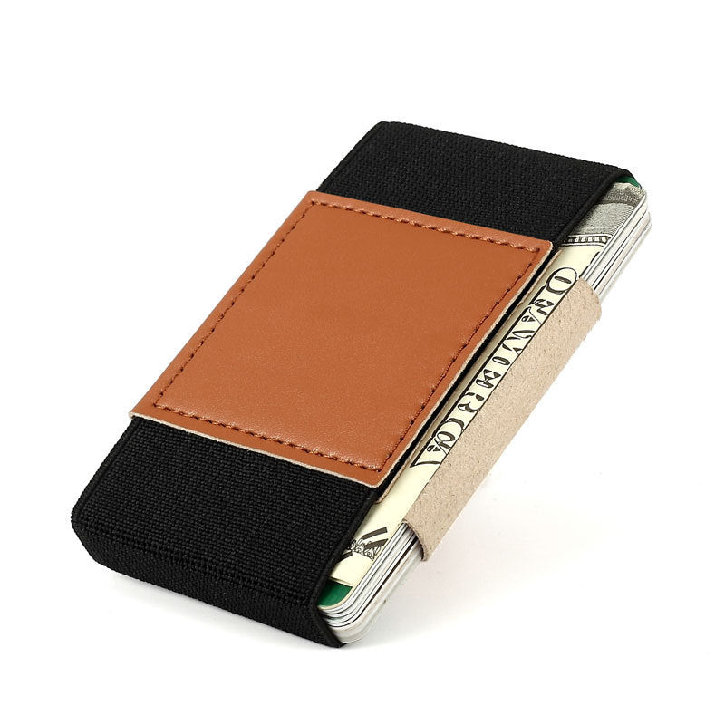 Minimalist Ultra-thin Wallet Credit Card Case Elastic Band