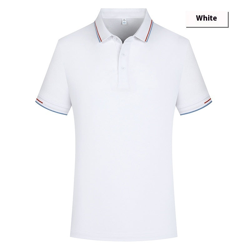 Men's And Women's Work Clothes Lapel Polo