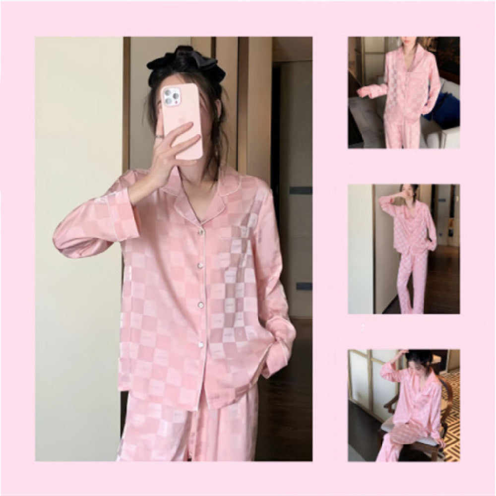 Women's Silk Home Clothing Set