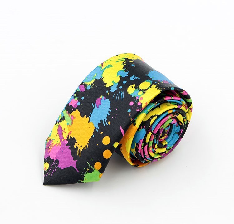Casual British Pattern Small Tie