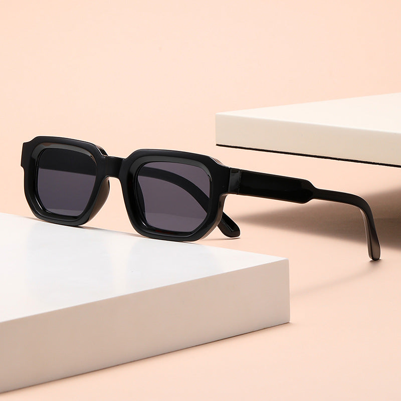Fashionable Sunglasses Simple Personality Small Frame Square All-match Sunglasses
