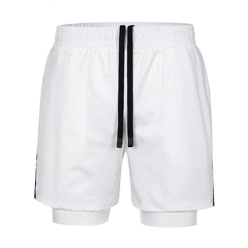 Quick-drying Small Plaid Sports Pants For Men