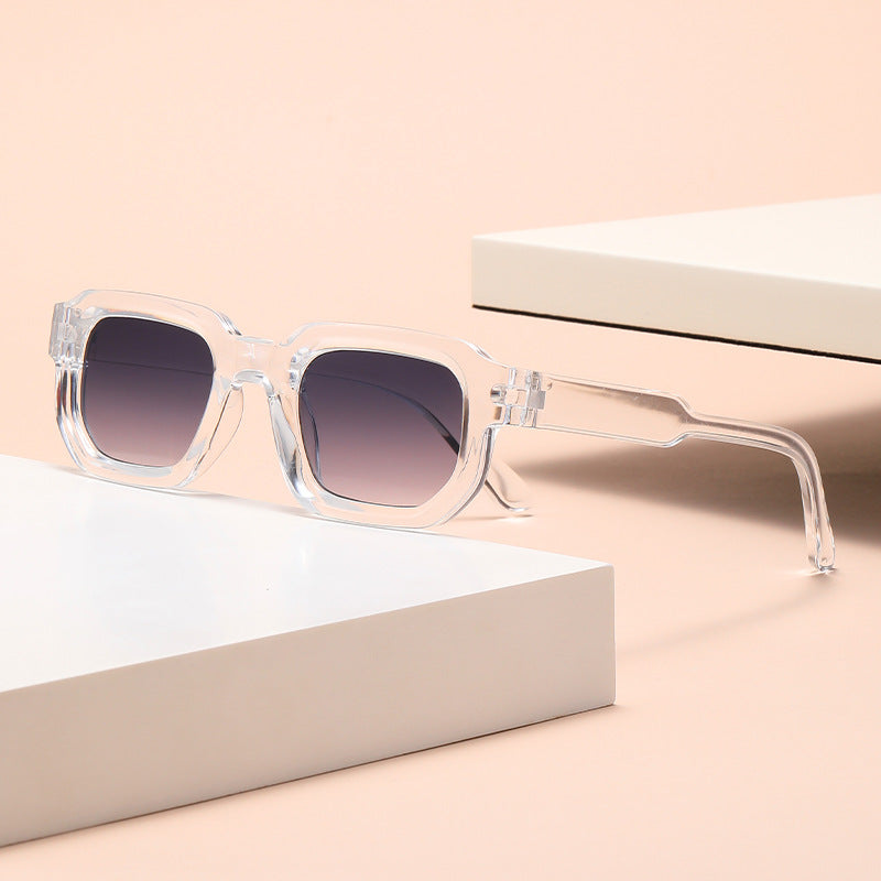Fashionable Sunglasses Simple Personality Small Frame Square All-match Sunglasses