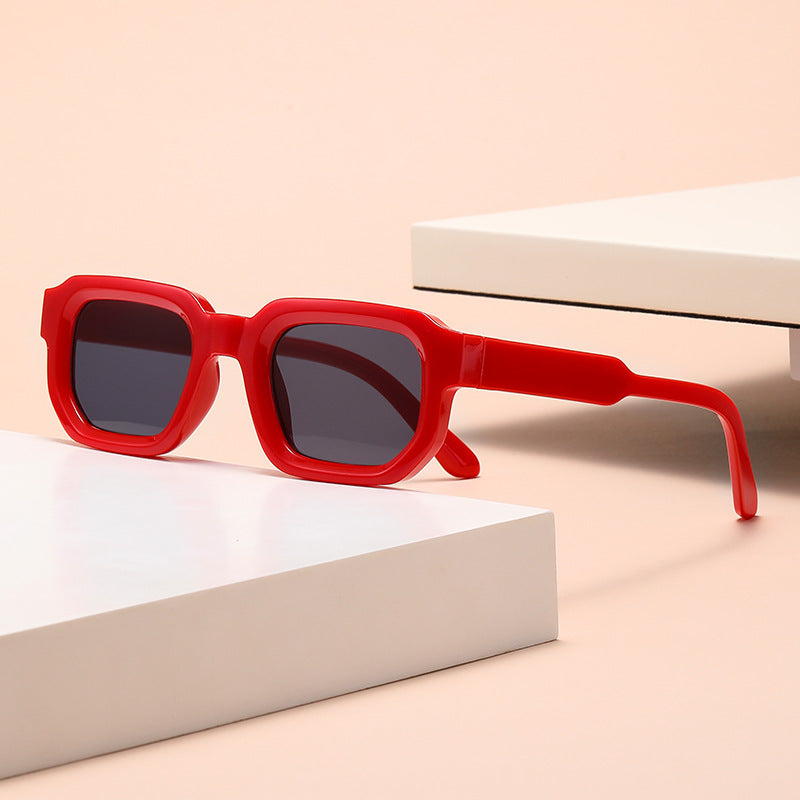 Fashionable Sunglasses Simple Personality Small Frame Square All-match Sunglasses