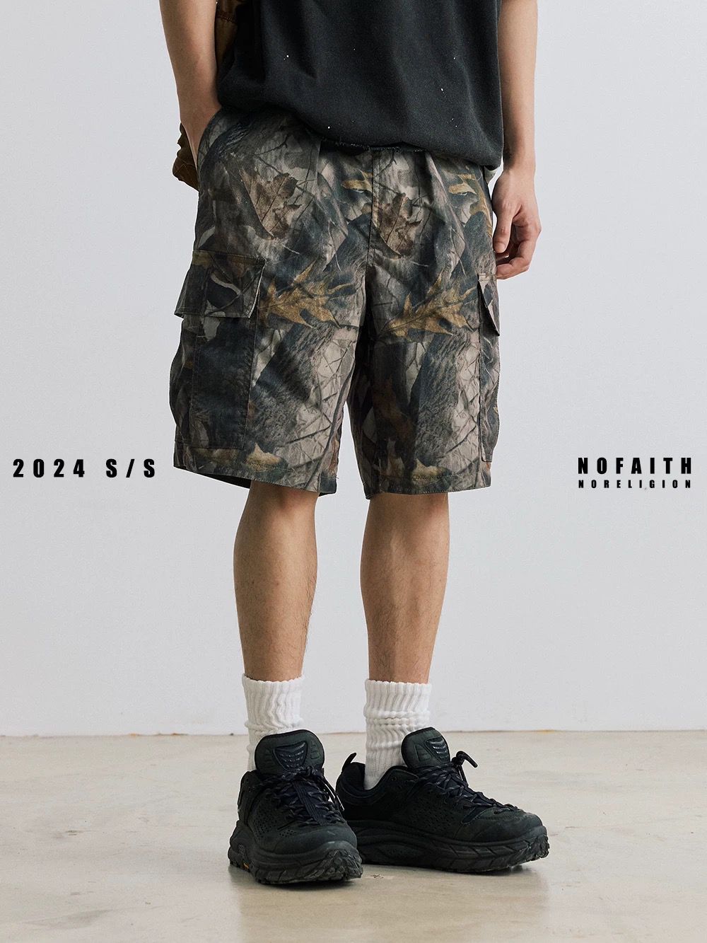 Loose Casual Straight-leg Shorts