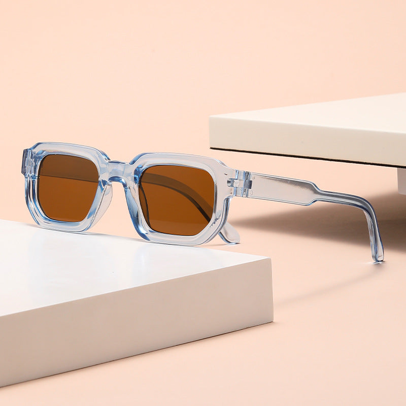 Fashionable Sunglasses Simple Personality Small Frame Square All-match Sunglasses