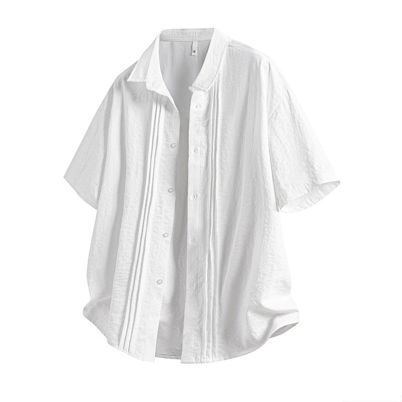 Shirt Men's Summer Thin Short-sleeved Casual Top