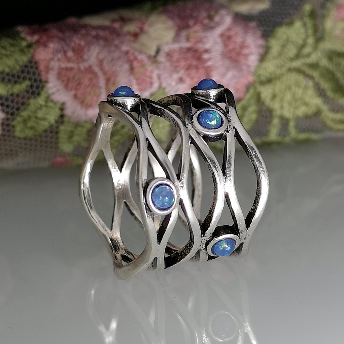 Personality Hollow Out Interwoven All-Match Ring