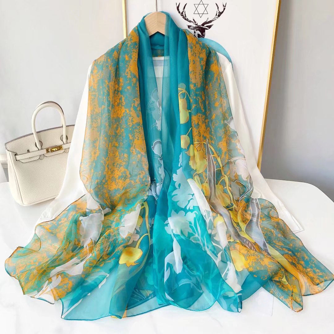 Travel Vacation Sun Protection Scarf