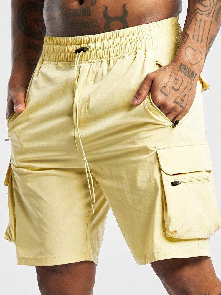 Sports And Leisure Shorts Fitness Four-sided Elastic Quick-drying