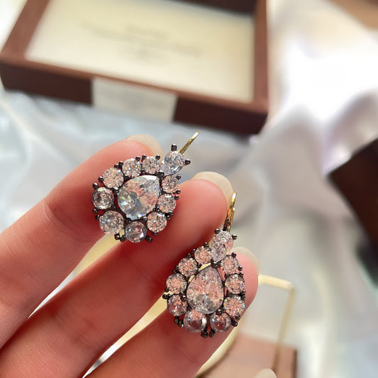 Elegant Elegant Alloy Champagne Earrings