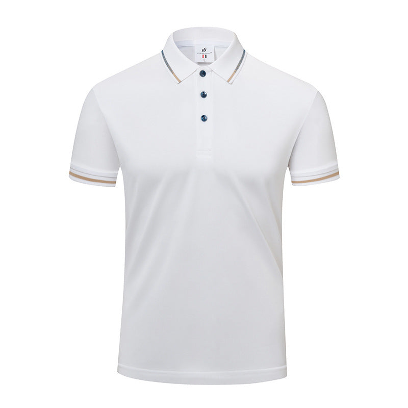 Cotton Short-sleeved T-shirt Lapel Overalls