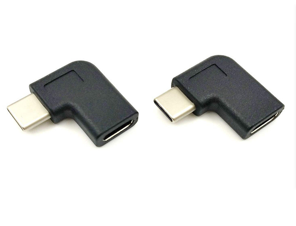 Mobile Phone Adapter Type C To USB Female Adapter 90 Degree Type C Adapter