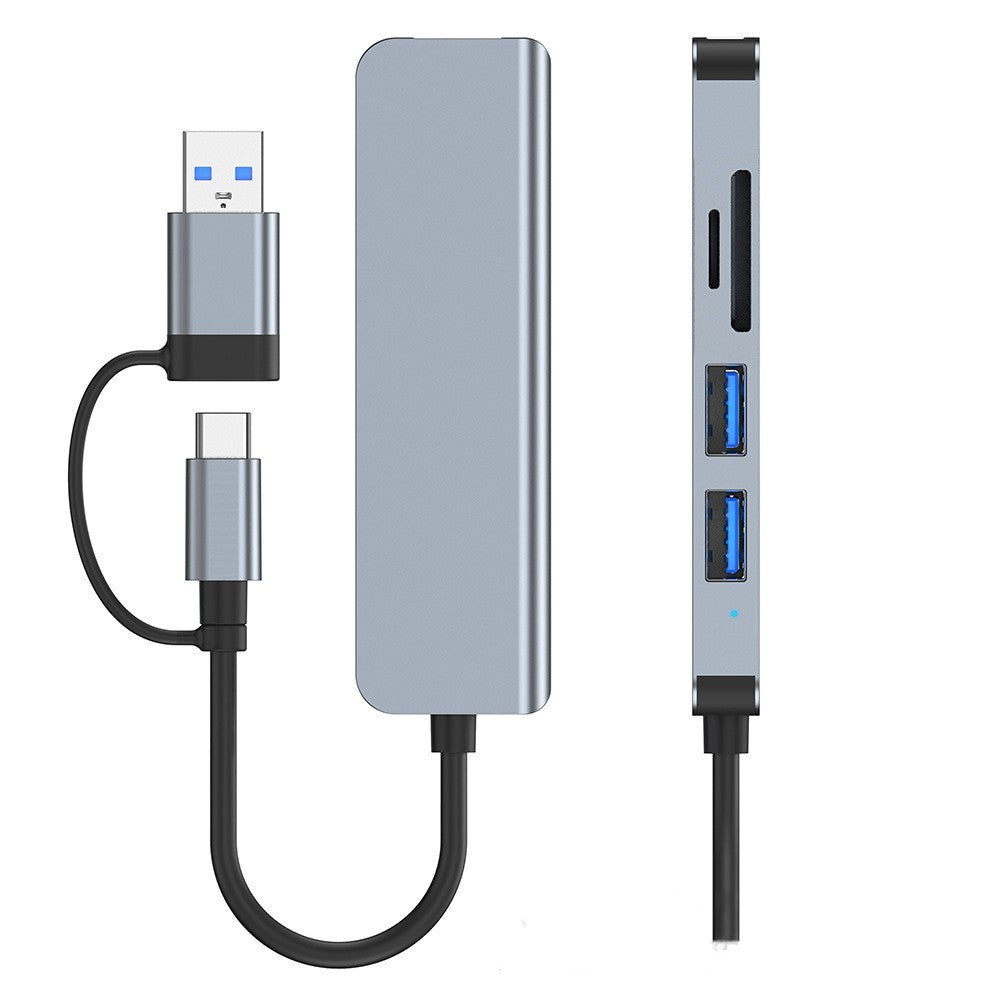 Type-c Cable Seperater Laptop Multi-interface Hub