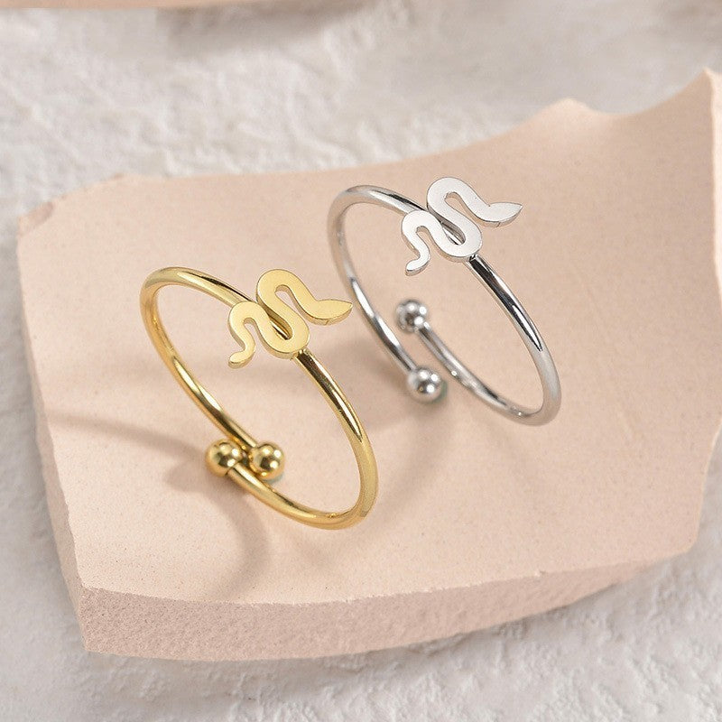 Ins Style Zircon Eight-pointed Stars Ring Female High Sense