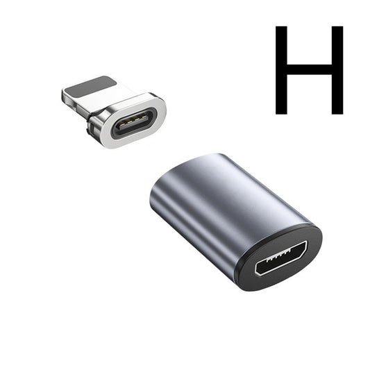 Magnetic Charging Adapter Mobile Phone Data Cable Adapter Magnetic Charging Converter