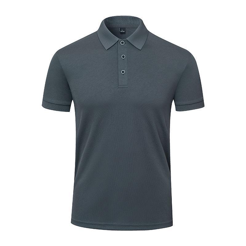 Summer Ice Silk Quick-drying Short-sleeved Polo Shirt