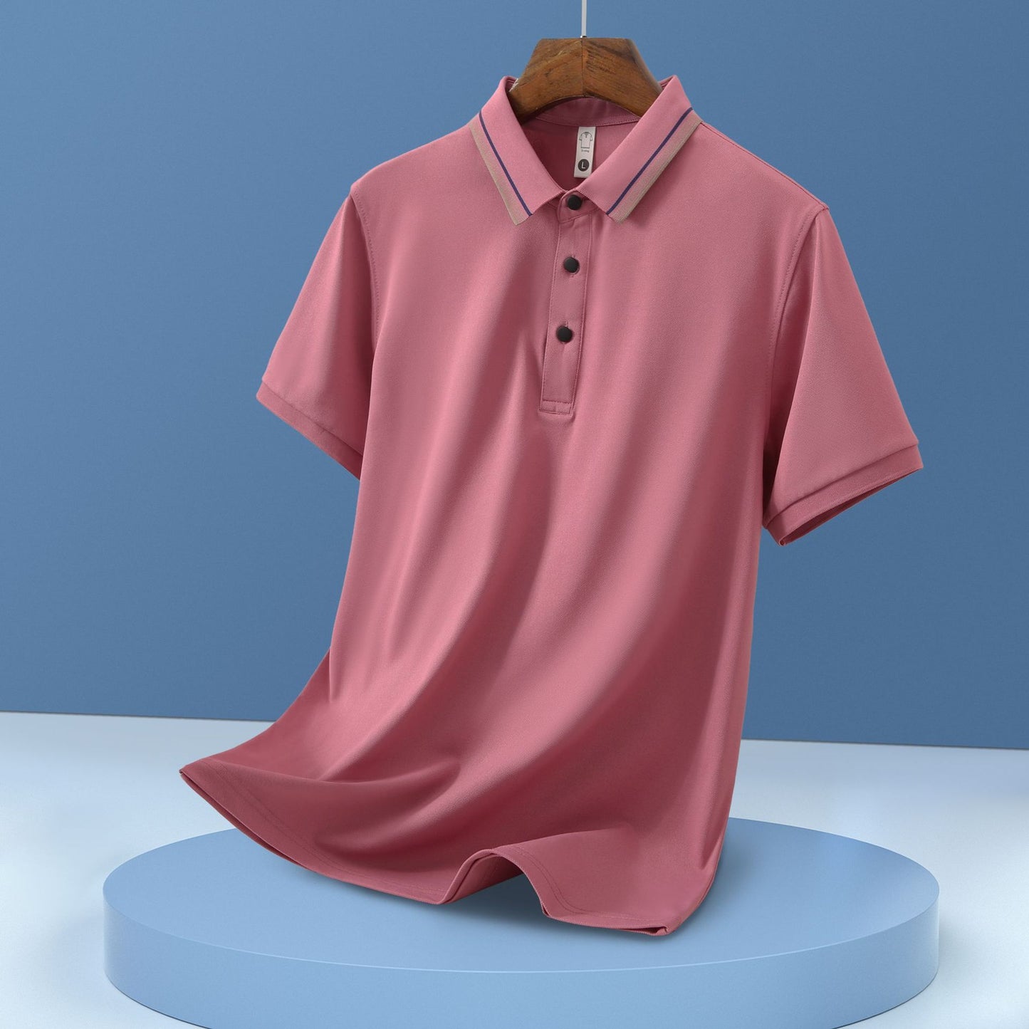 Lapel T-shirt Short Sleeve Workwear