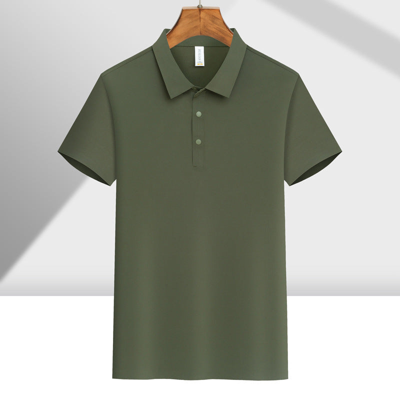 Ice Silk Seamless Ice Work Clothes T-shirt