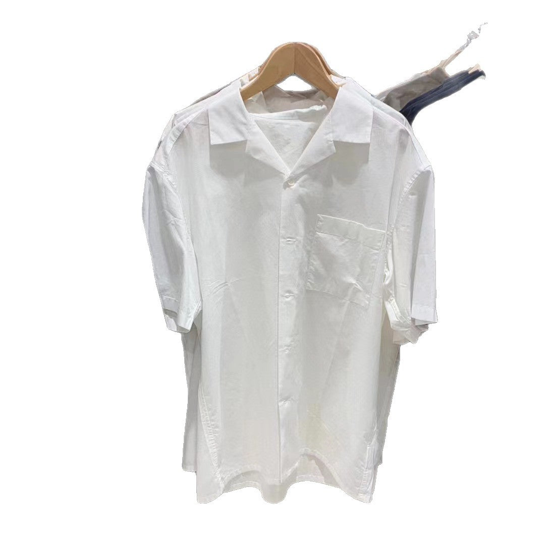 Men's Modal Cotton Blended Open Collar Shirt