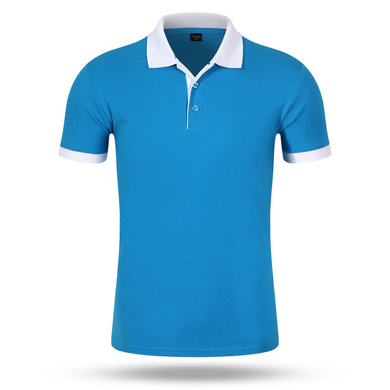 Color Lapel Advertising Shirt T-shirt