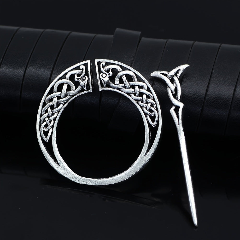 Viking Celtic Hairpin Retro Hair Clips Hair Accessories