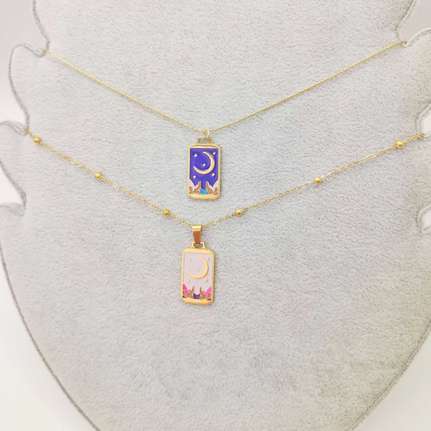 Ornament Accessories Plated 18K Gold Necklace