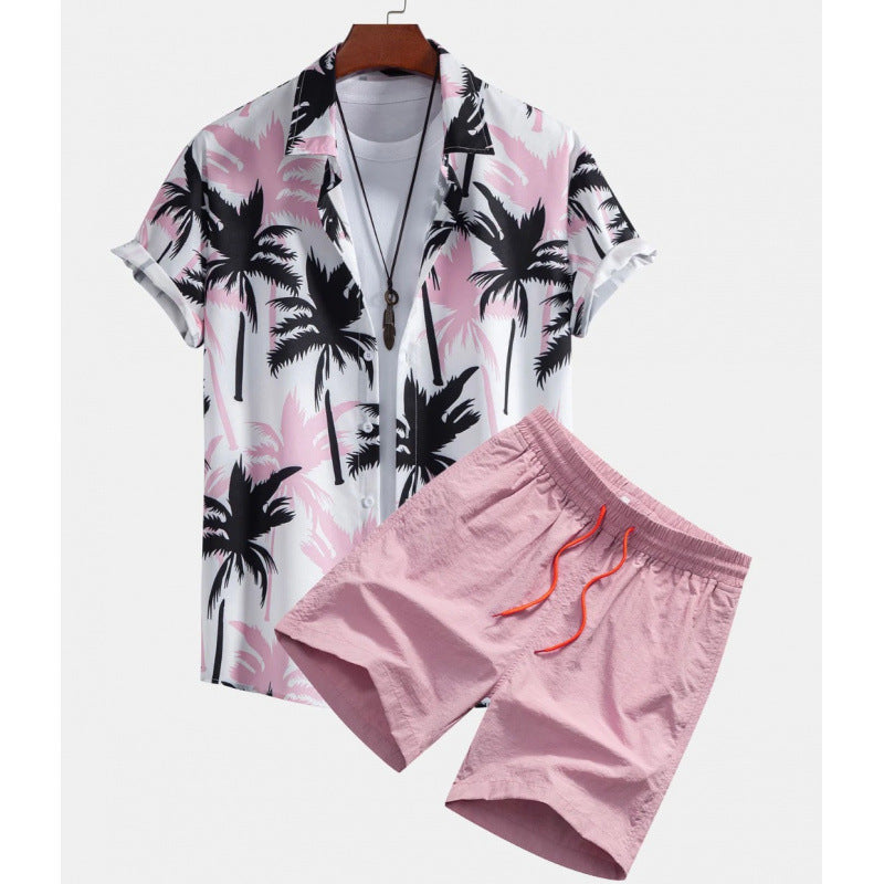 Fashion Casual Men's Short-sleeved Shirt