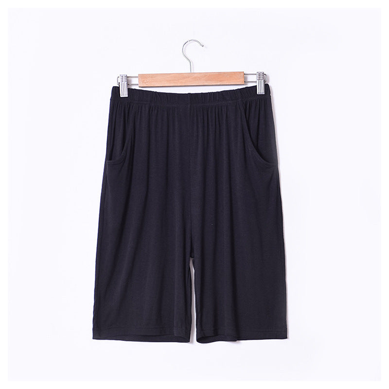 Casual Fashion Men's Short Sleeve Shorts Suit Homewear