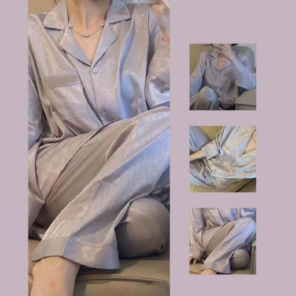 Women's Silk Home Clothing Set