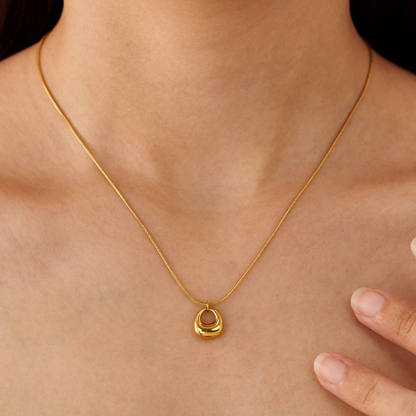Geometric Necklace Women's Jewelry Fashion Commuter All-match