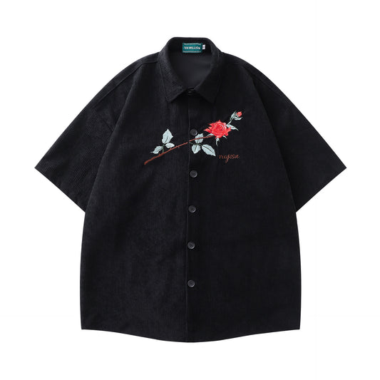 Male And Female Trendy Brand Loose Couple Shirt