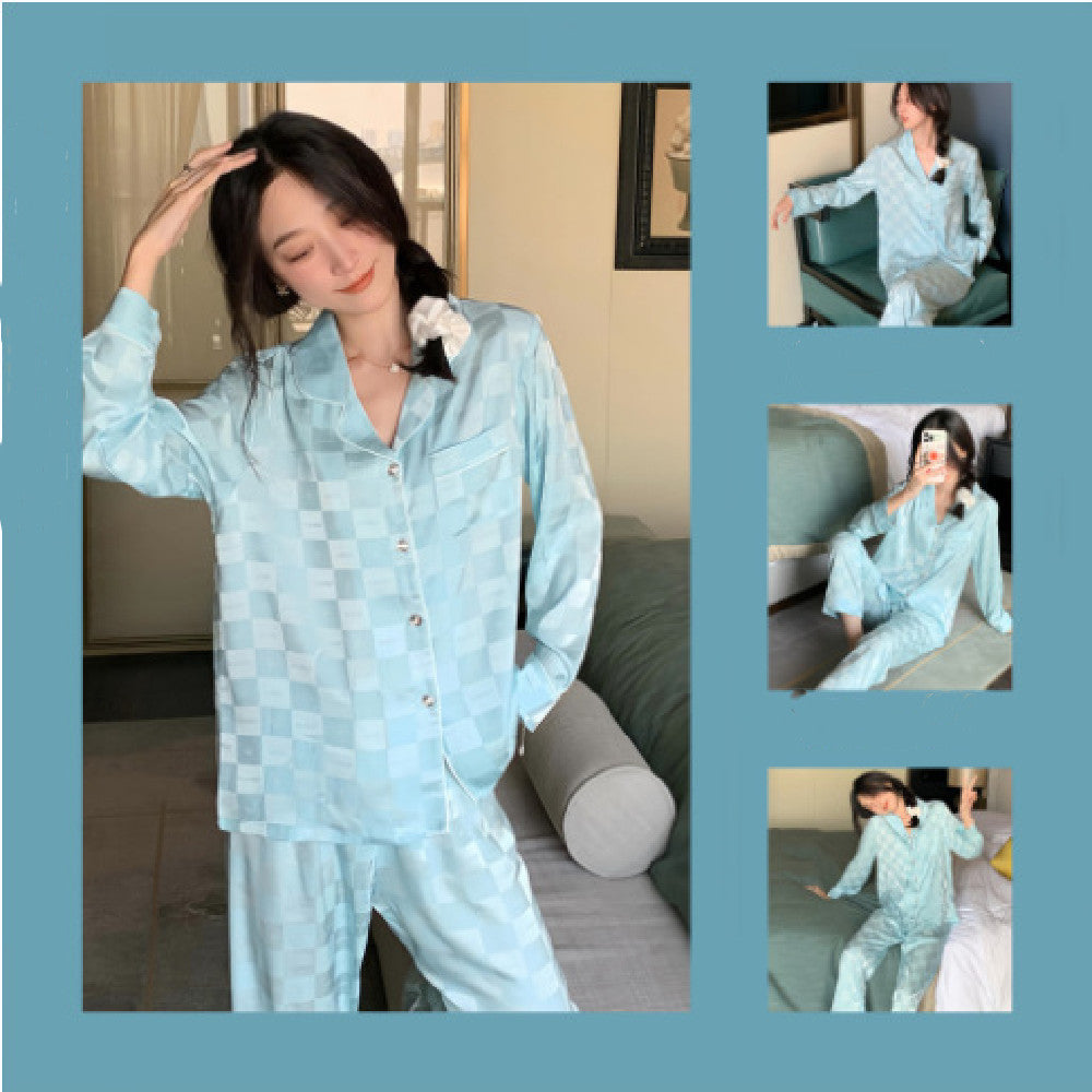 Women's Silk Home Clothing Set