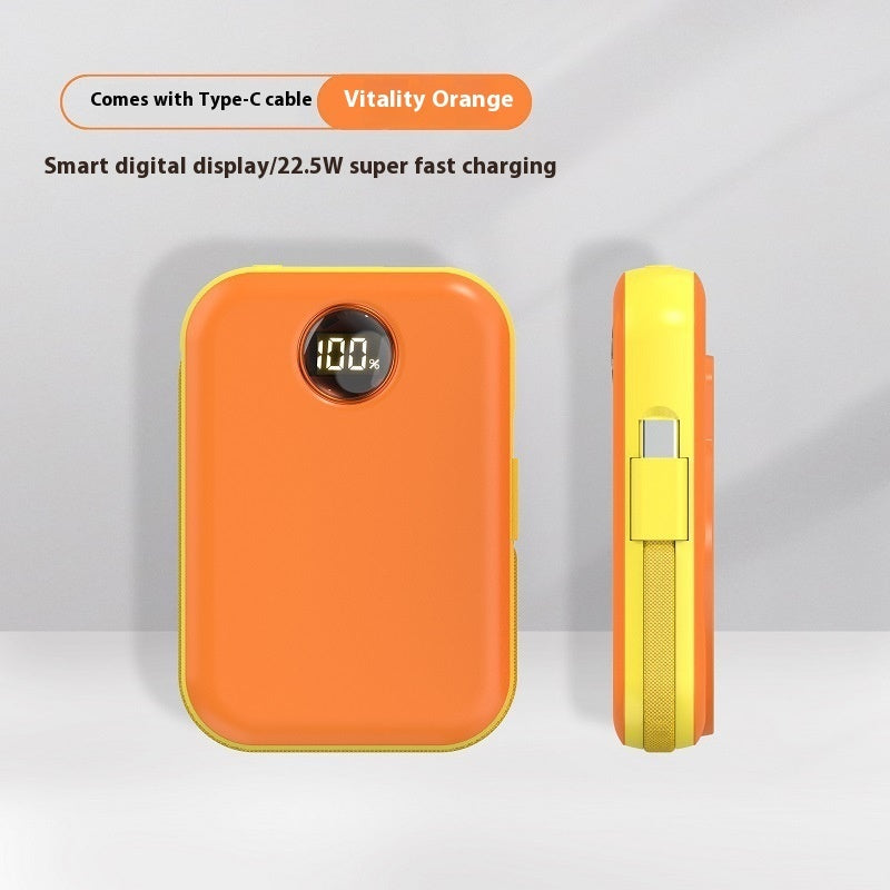 Magnetic With Cable Digital Display Fast Charging Portable Power Supply