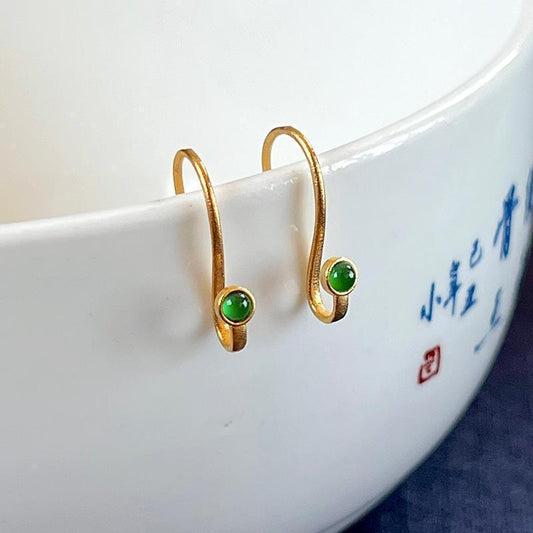 Retro Style Classical Chinese Elements New Chinese Style Earrings