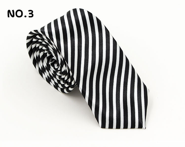 Casual British Pattern Small Tie