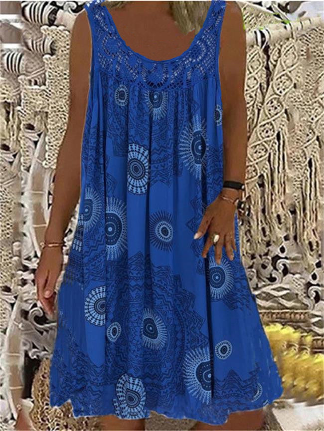 Digital Printing Casual Skirt Women's Clothing