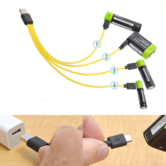 Simple Four In One Usb Charging Cable